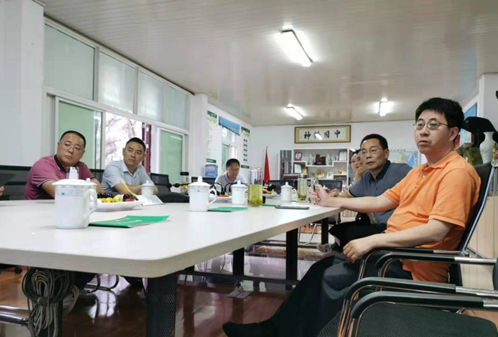 公司迎接四川省核心保種場三年一次的復(fù)驗(yàn)工作