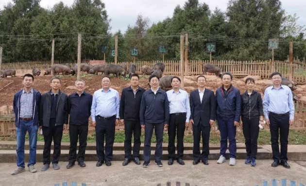 譚炯副行長(zhǎng)一行重點(diǎn)走訪巴山牧業(yè)